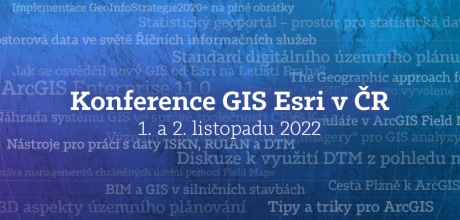 Co vás čeká na Konferenci GIS Esri v ČR 2022